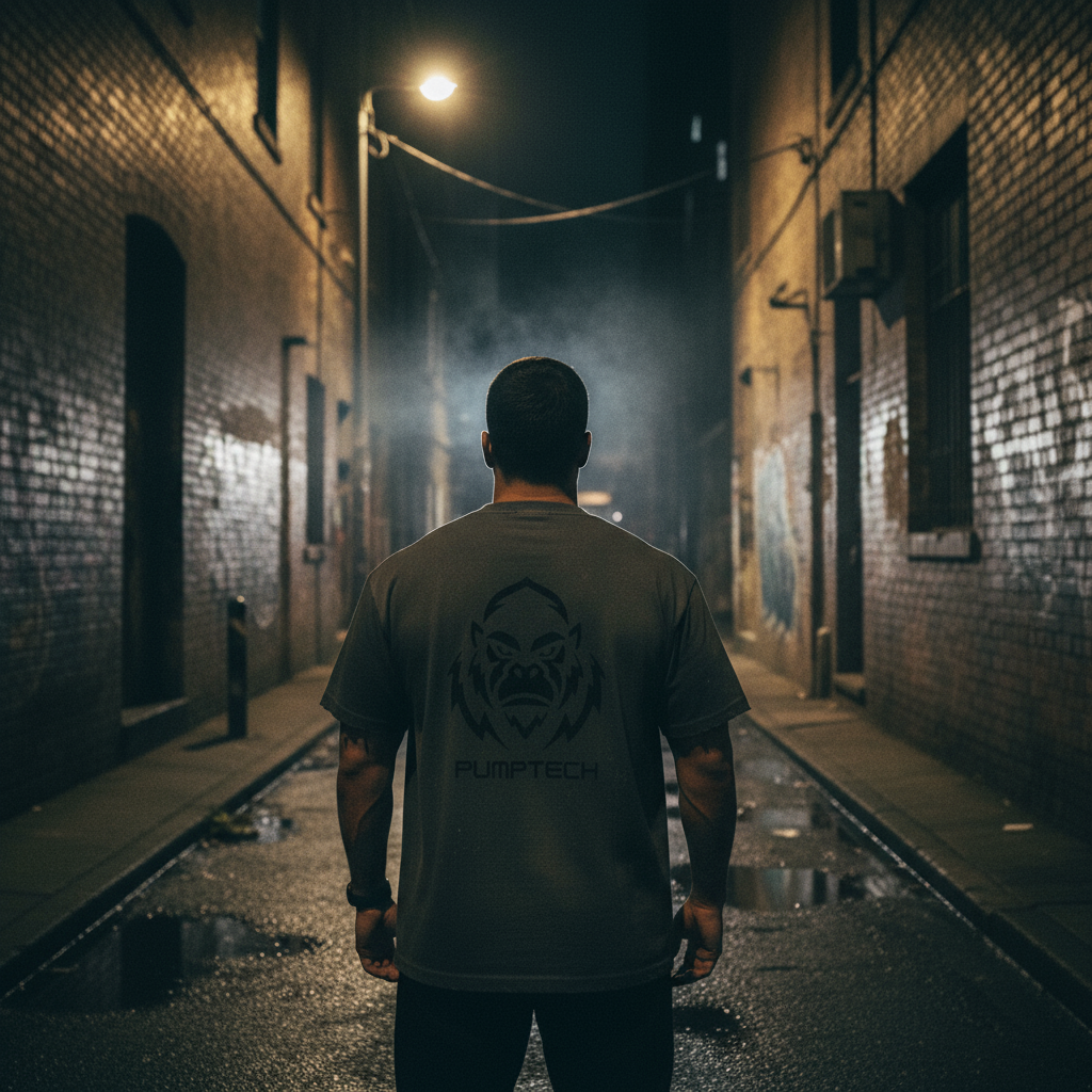 Paint Splatter "FEAR OF BEING AVERAGE" Oversized T-Shirt